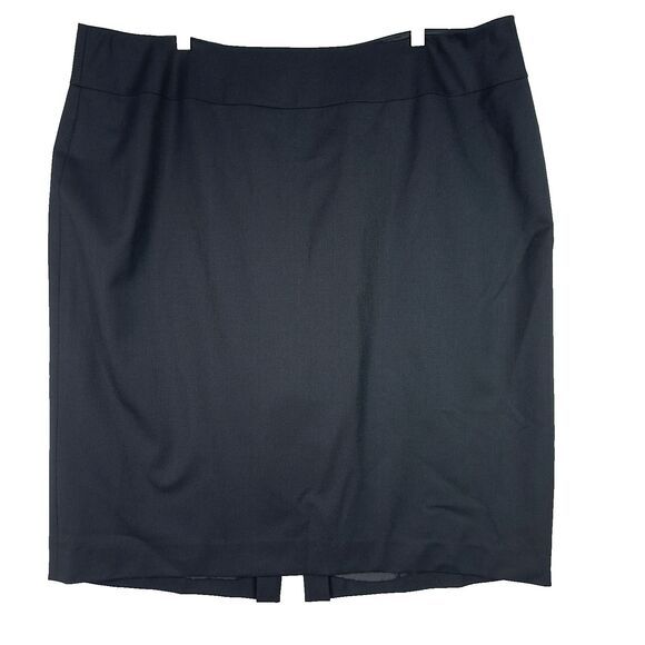 Lafayette 148 New York Dresses & Skirts - Lafayette 148 New York Wool Skirt Suiting Knee Length Black Straight Career